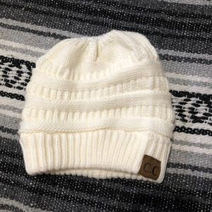CC Ponytail Beanie